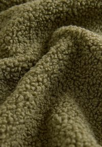 Next OUTDOOR BORG QUARTER ZIP - Fleece trui - olive green