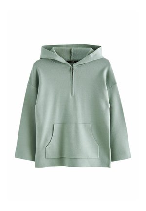 ZIP - Mikina s kapucňou - mineral blue