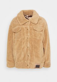 UGG - FRANKIE SHERPA TRUCKER JACKET - Winter jacket - camel - 0
