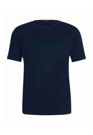 FALKE Basic Tee Ultrafine - T-Shirt basic - space blue