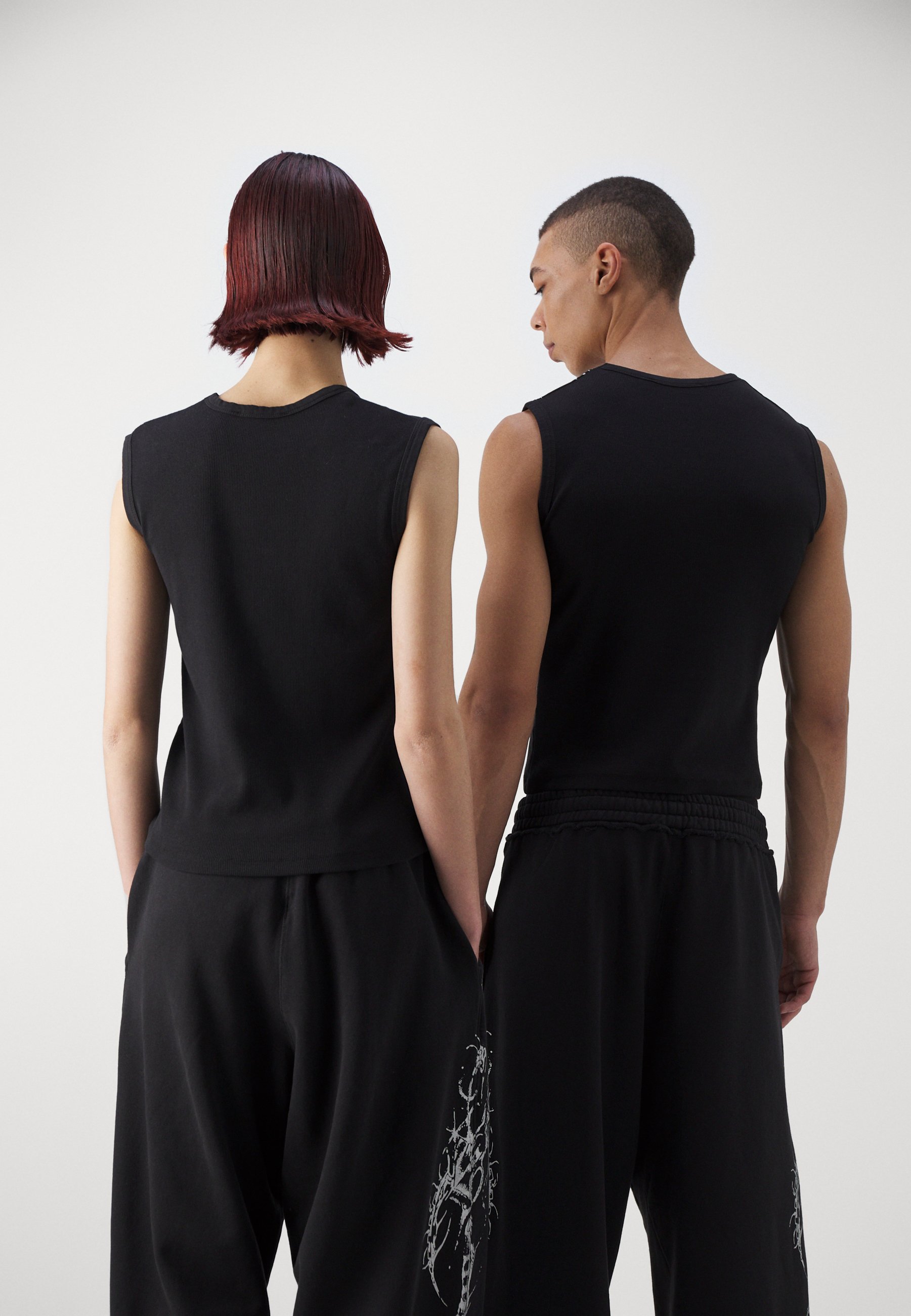 Jaded London LAZY WILLY TANK UNISEX - Top - black - Zalando.co.uk