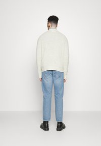 Samsøe Samsøe SYLLI CREW NECK - Camisola - white melange