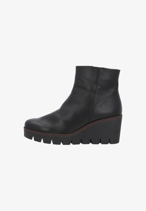 Gabor, Bottines compensées - black