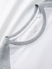 Top s dlouhým rukávem - white and grey