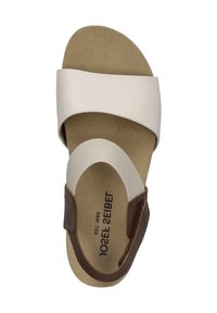 Josef Seibel QUINN - Sandali con plateau - creme kombi