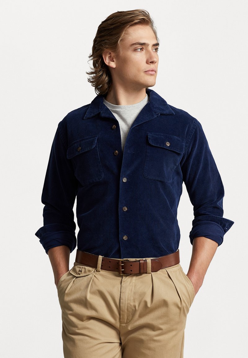 Polo Ralph Lauren LONG SLEEVE SPORT SHIRT Skjorter newport navy