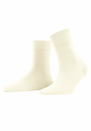 FALKE FINE SOFTNESS - Chaussettes - white