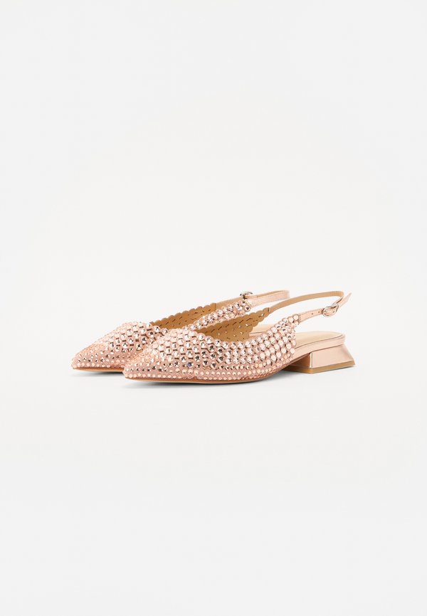 Slingback ballet pumps - rose3