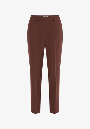 WE Fashion, WE FASHION DAMES SLIM FIT PANTALON - Chino - rust brown