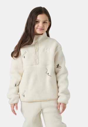Helly Hansen, JR FROSTY PILE SWEATER UNISEX - Fleecegenser - cream emb