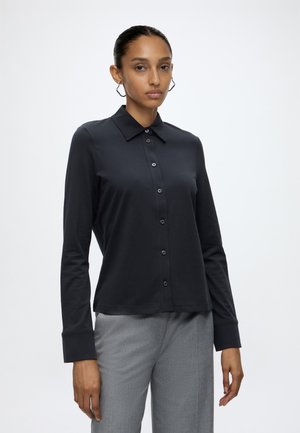 Marc O'Polo, BLOUSE LONGSLEEVE - Button-down blouse - martime blue