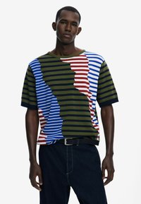 Desigual - T-shirt con stampa - green Immagine in miniatura 1