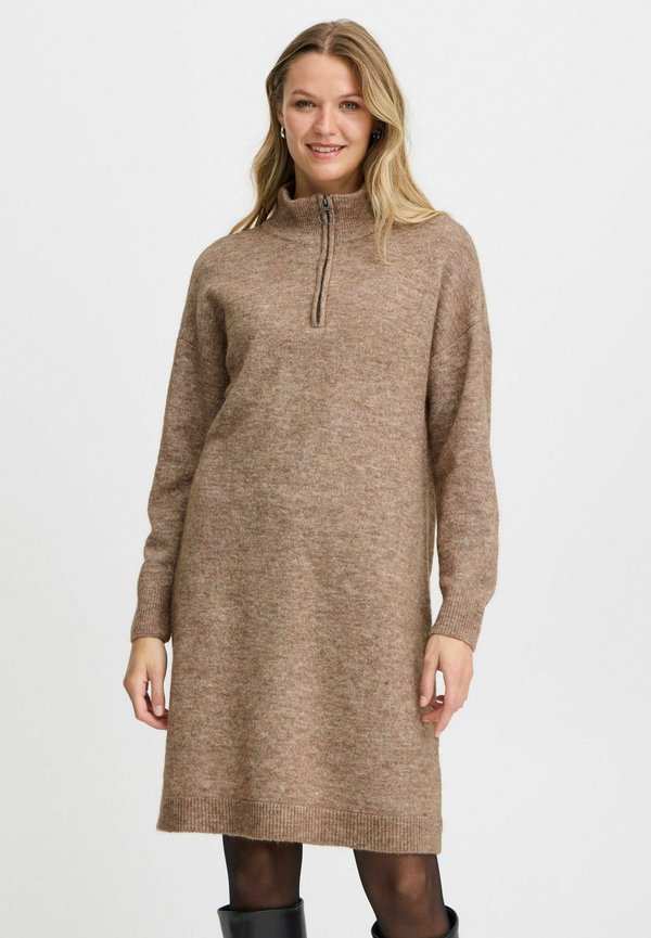 FRSANNY - Jumper dress - rain drum melange