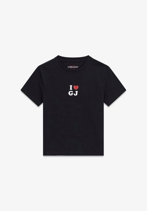 Guess Jeans, CROPPED T-SHIRT - Μπλουζάκι με στάμπα - schwarz