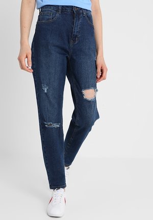 Jean droit - blue denim