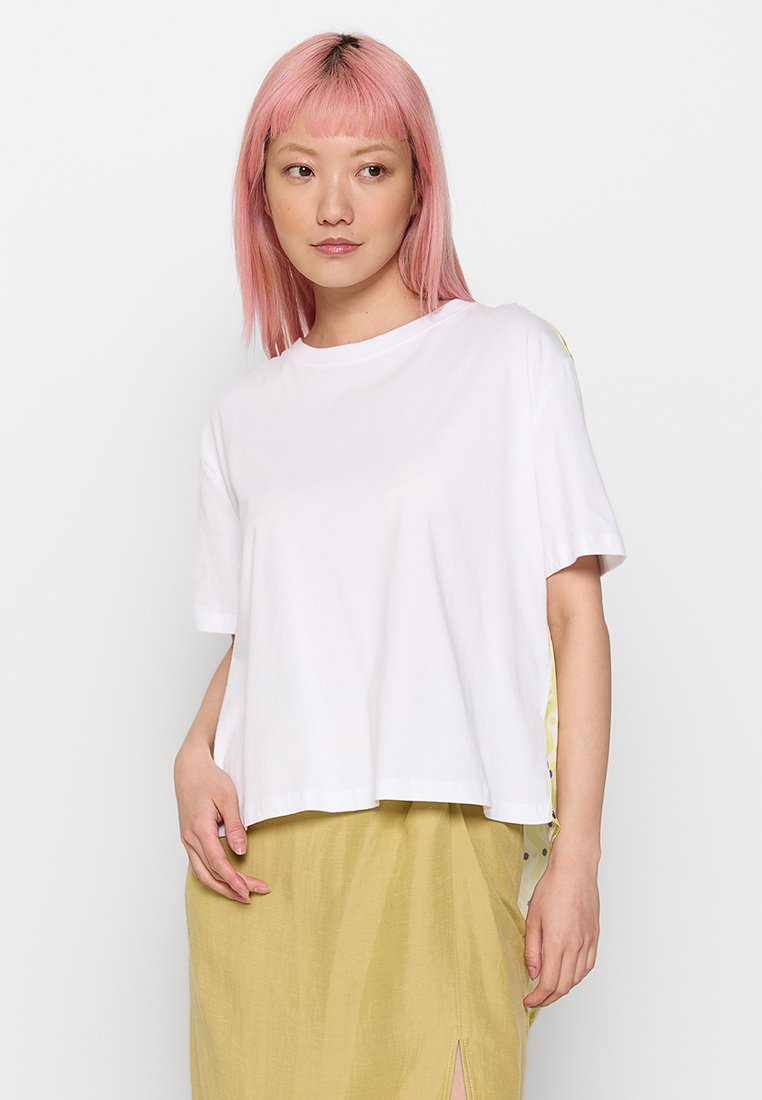 sandro T-shirt print wit sandro T-shirt print wit