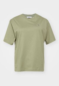 Jednoduché tričko - khaki