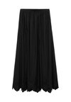 CLAUS - Maxi skirt - black