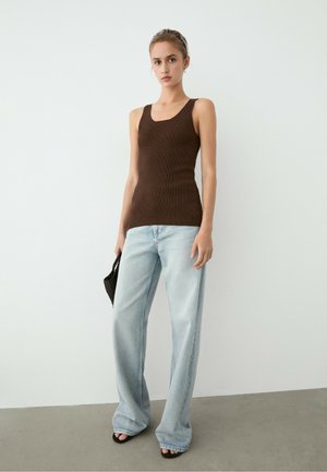 Massimo Dutti, Débardeur - dark brown
