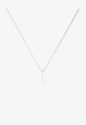 Design Letters HALSKETTE MIT KLEIN INITIAL CHARM SILBER (A-Z) - Halskette - silver coloured