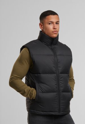 Urban Classics, BASIC PUFFER VEST - Chaleco - black