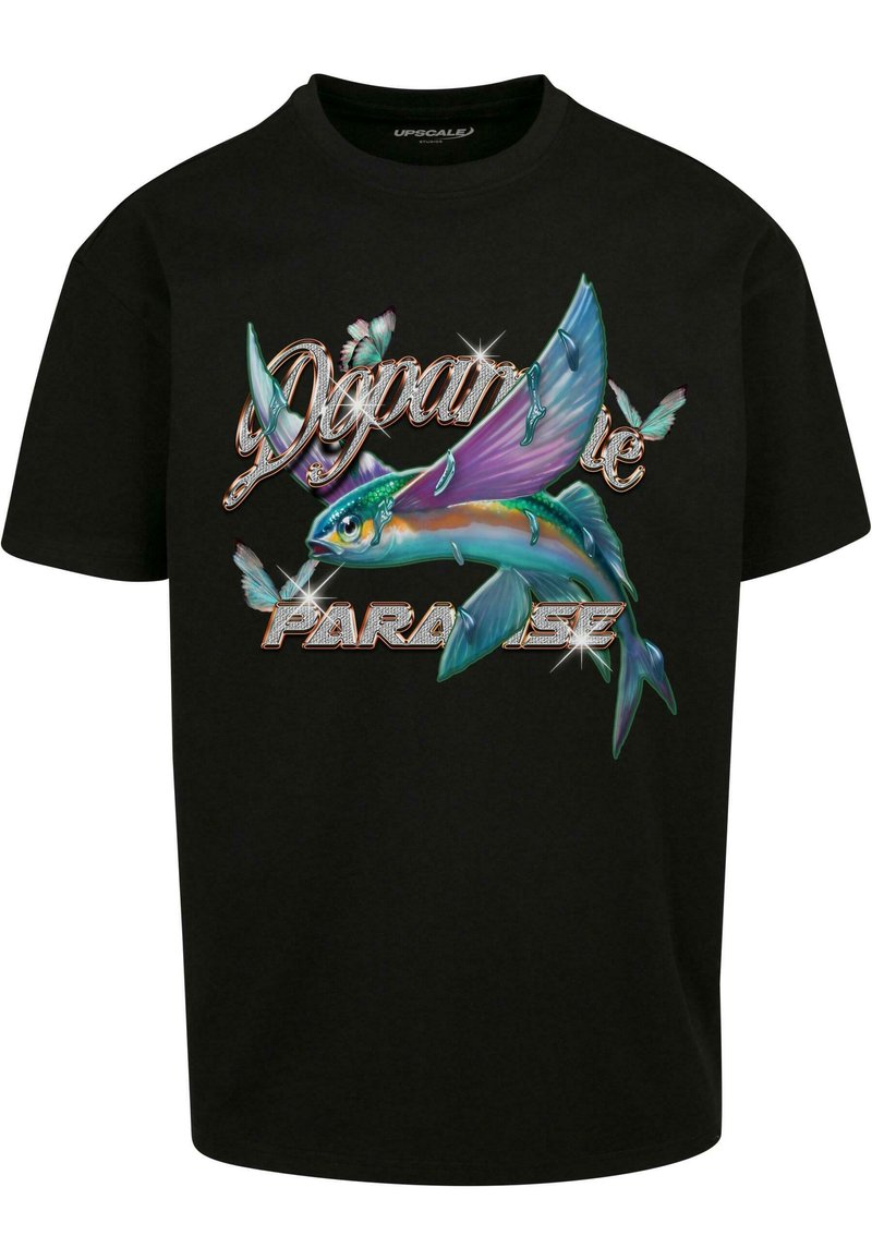 Upscale by Mister Tee T-shirt print zwart Upscale by Mister Tee T-shirt print zwart