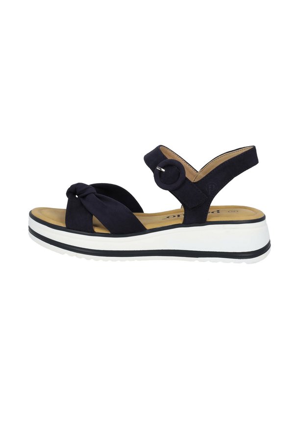 EBELLI - Plateausandalette - blau