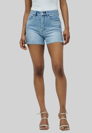 Salsa Jeans FAITH PUSH IN - Denim shorts - blau
