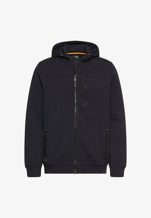 camel active, FLEXXXACTIVE® SWEATJACKE MIT KAPUZE - Sweatjakke - dark navy