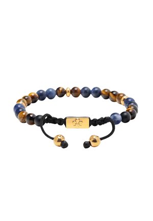 BEADED WITH DUMORTIERITE TIGER EYE - Bracelet - multi