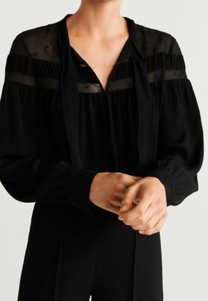 Bluse - black