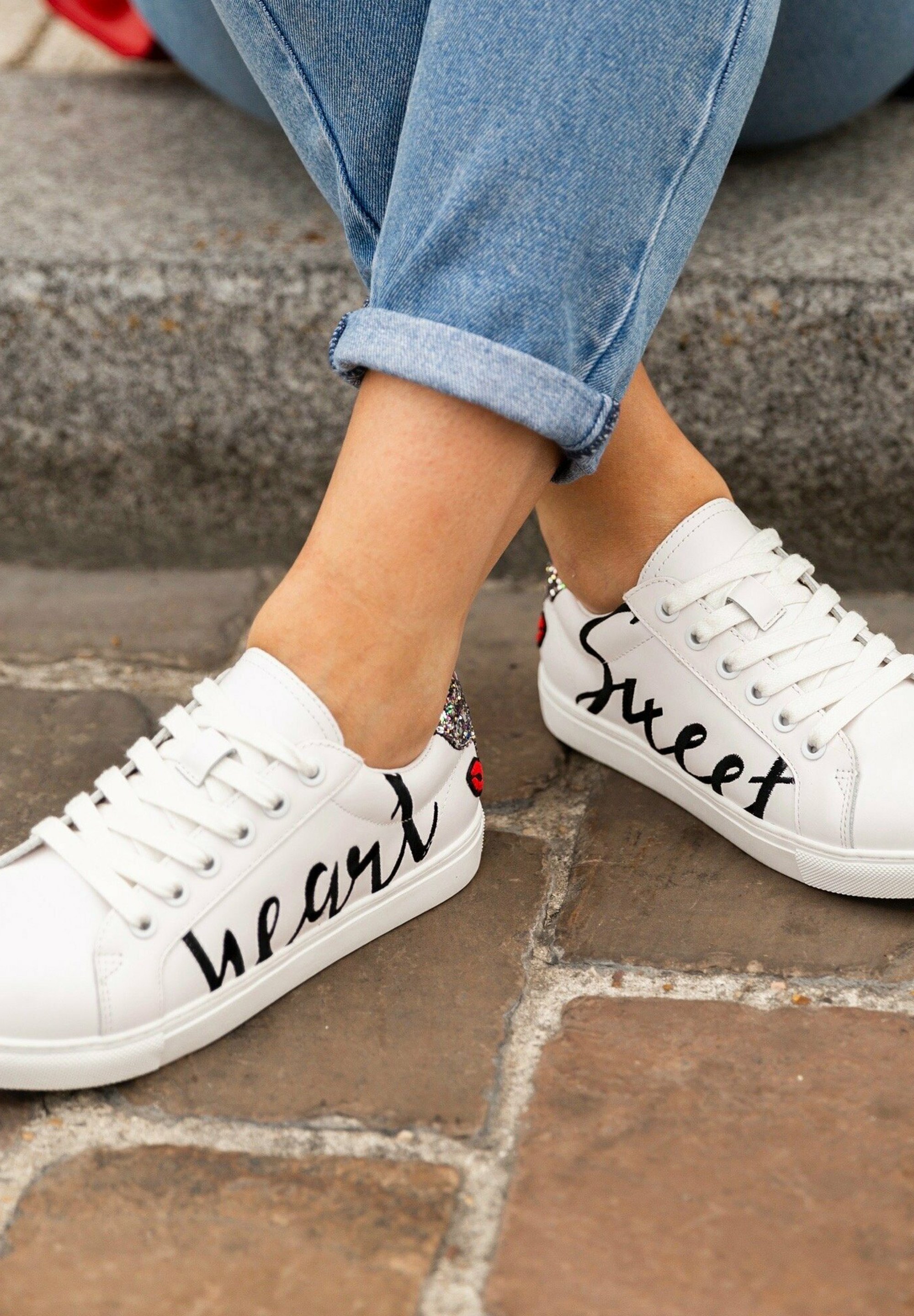 Bons Baisers de Paname Sneakers laag - white/wit - Zalando.nl