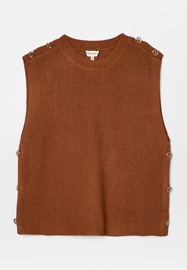 TWINSET Trui bruin