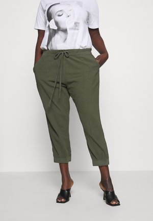 CAPRI PANTS - Tracksuit bottoms - grape leaf