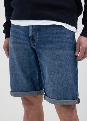 BERMUDA - Shorts di jeans - blu