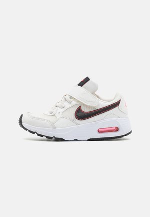 Nike Sportswear AIR MAX UNISEX - Sneakers laag - summit white/black/bright crimson/white