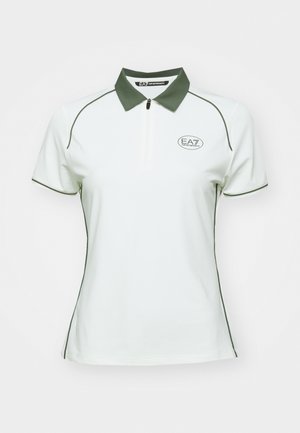 EA7 Emporio Armani GOLF PRO  - Bluză polo - star white
