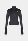 WORKOUT ESSENTIALS ZIP THROUGH JACKET - Veste de survêtement - black
