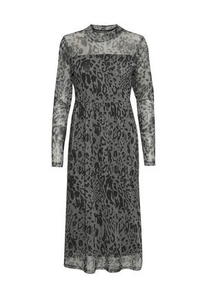 Kaffe KAJOHANNA - Dienas kleita - major brown black leopard