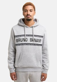 Bruno Banani CARRILLO - Hoodie - grau melange