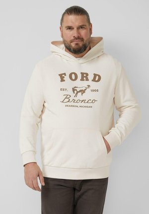 Kapuzenpullover - creme