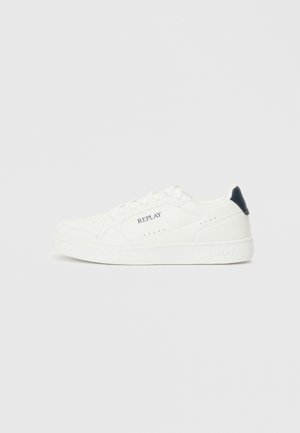 SMASH - Baskets basses - white/navy