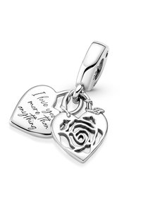 Pandora ROSE HEART PADLOCK  - Talizman - silver coloured