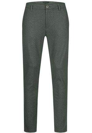 Jeff Chinos - green herringbone