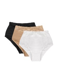 Niet geselecteerd, white beige black