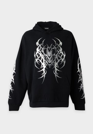YOURTURN by Zalando, UNISEX - Суитшърт с качулка - black