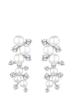 ELEGANT GLAMOUR - Boucles d'oreilles - weiß