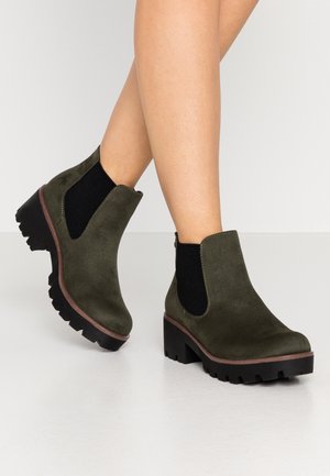 Boots à talons - olive