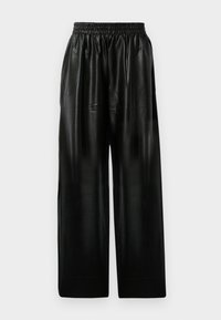 BOYFRIEND ELEPHANT SWEATPANT - Housut - black