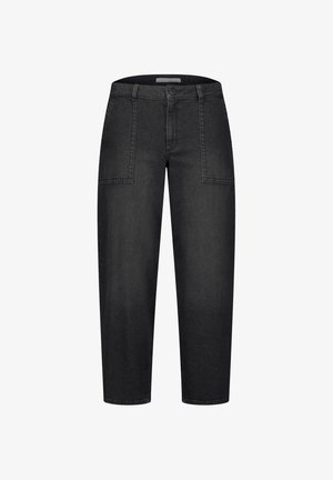 Betty & Co, BETTY & CO MIT WASCHUNG BAGGY-JEANS - Jean Mom - black denim